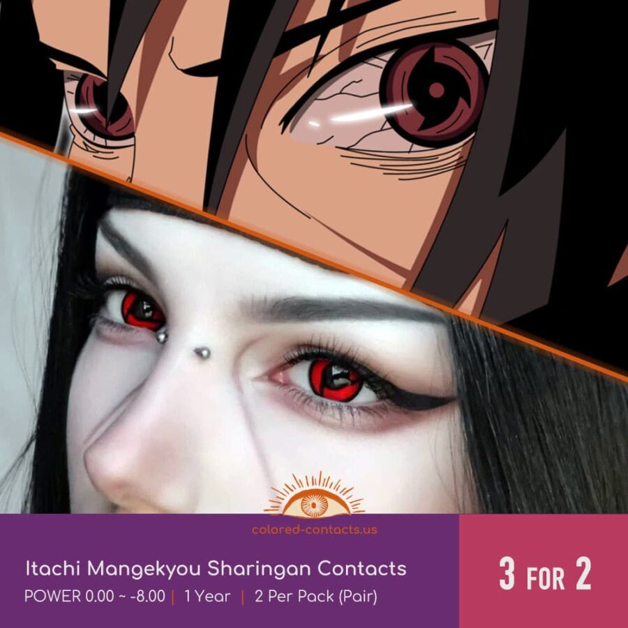Itachi Mangekyou Sharingan Contacts