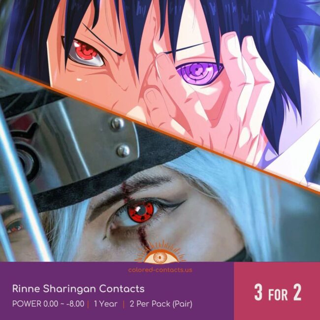 Rinne Sharingan Contacts - Colored Contacts Rinne Sharingan Contacts