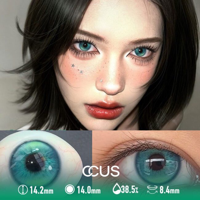 Werewolf Green Halloween Contacts