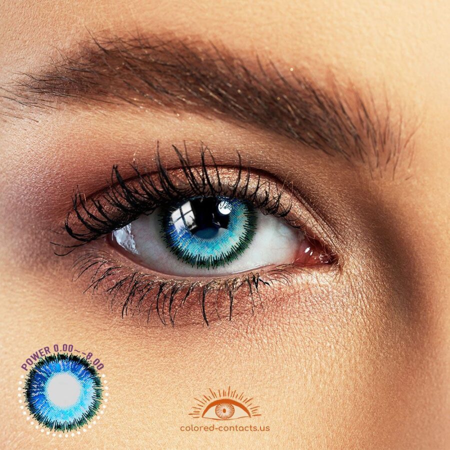Color Rays : Blue Anime Eye Colored Contacts
