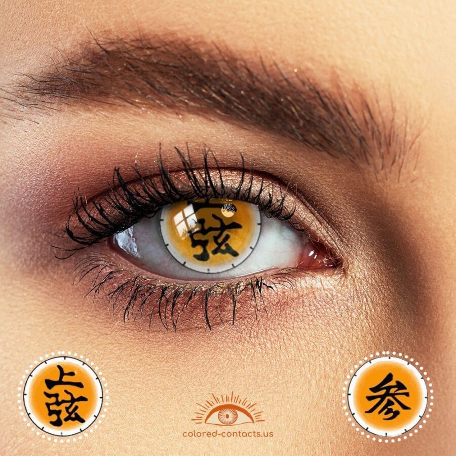 Demon Slayer Akaza Halloween Contacts