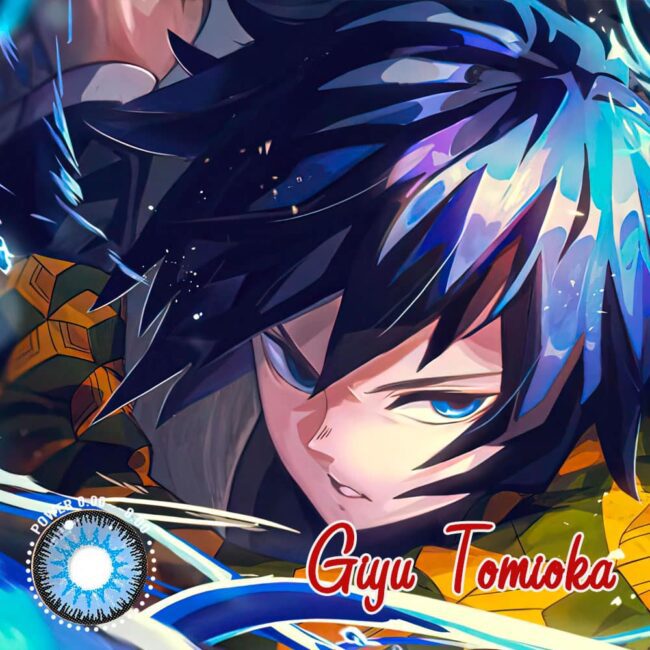 Products - Colored Contacts Demon Slayer Giyu Tomioka Halloween Contacts