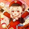 Genshin Impact Klee Cosplay Contacts - Colored Contacts Genshin Impact Klee Cosplay Contacts