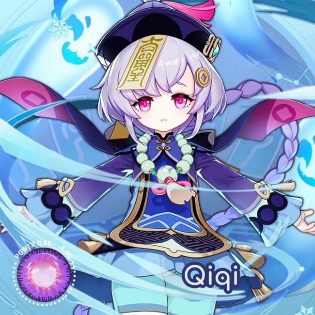 Genshin Impact Qiqi Cosplay Contacts