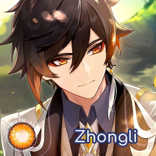 Genshin Impact Zhongli Cosplay Contacts