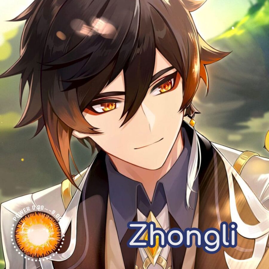 Genshin Impact Zhongli Cosplay Contacts