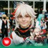Genshin Impact Kazuha Cosplay Contacts