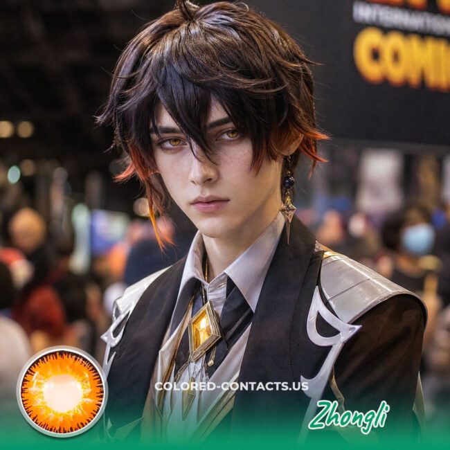 Zhongli Cosplay Contacts
