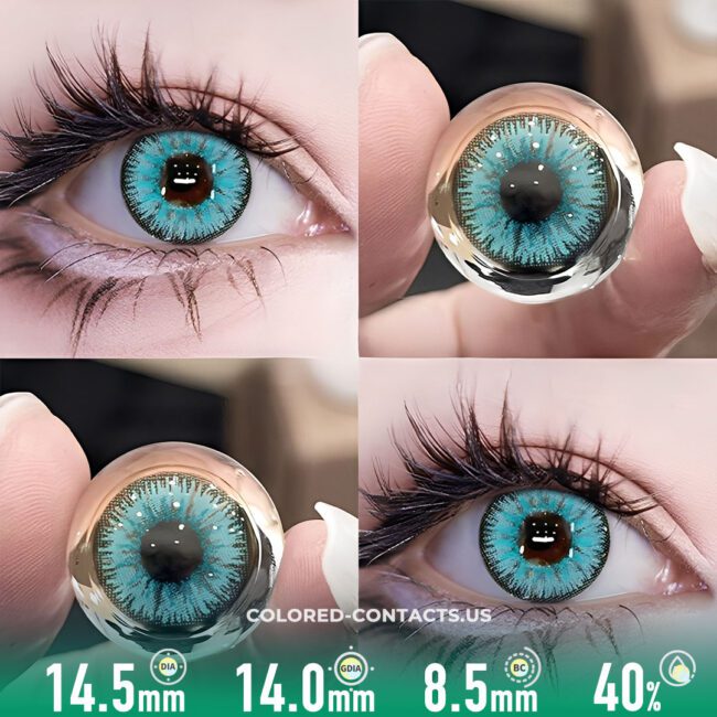 Demon Slayer Giyu Tomioka Halloween Contacts Premium Colored Contact Lenses