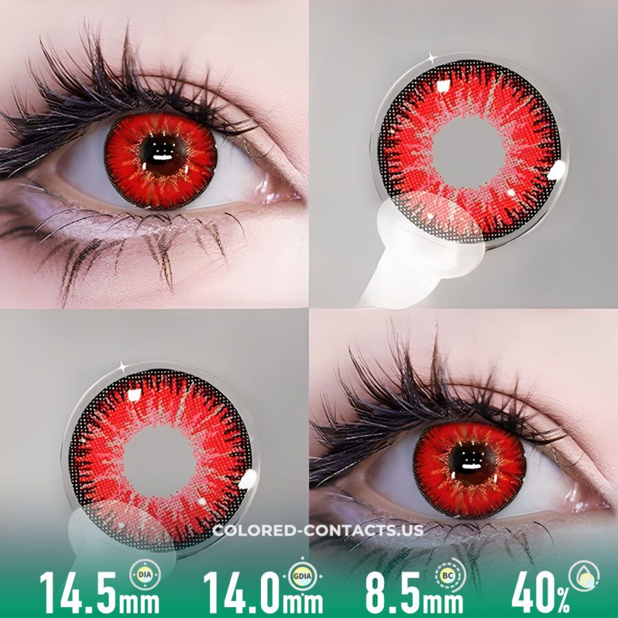 Rudo Surebrec Cosplay Contact Lenses - Image 3