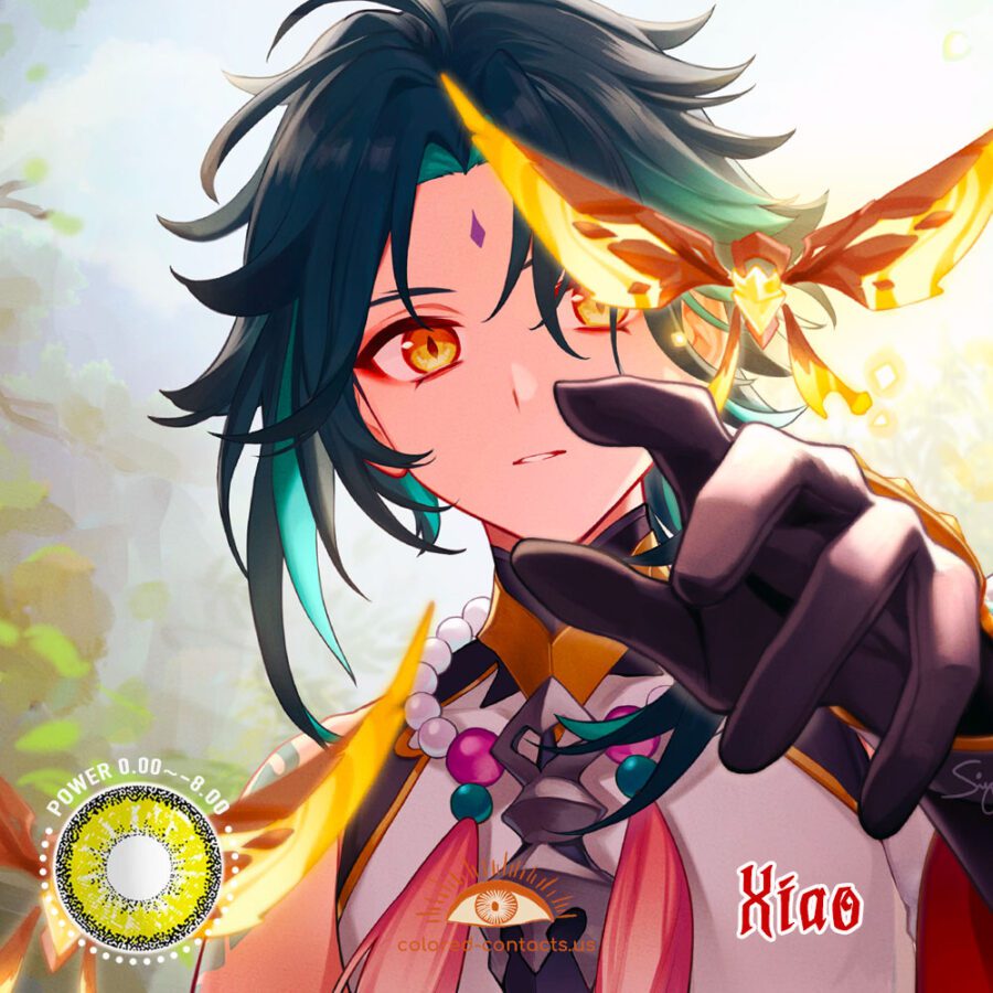 Genshin Impact Xiao Cosplay Contacts