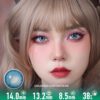 Bluebells Blue Colored Contacts - Colored Contacts Bluebells Blue Colored Contacts Premium Colored Contact Lenses