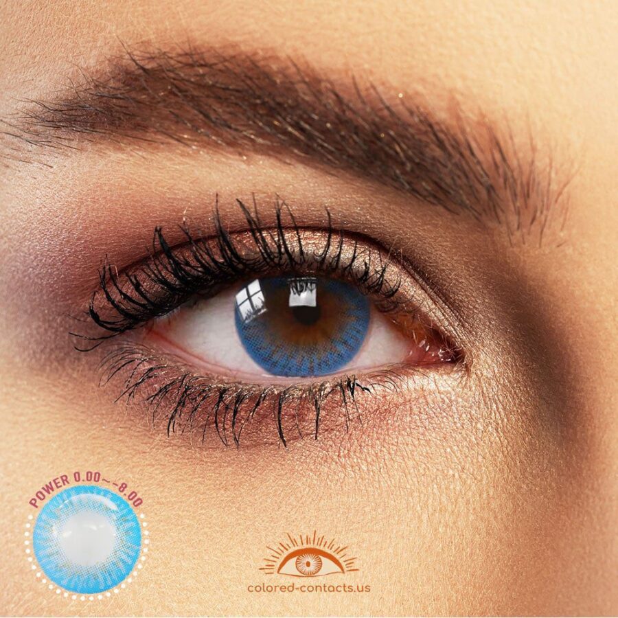 Candy Blue Colored Contacts