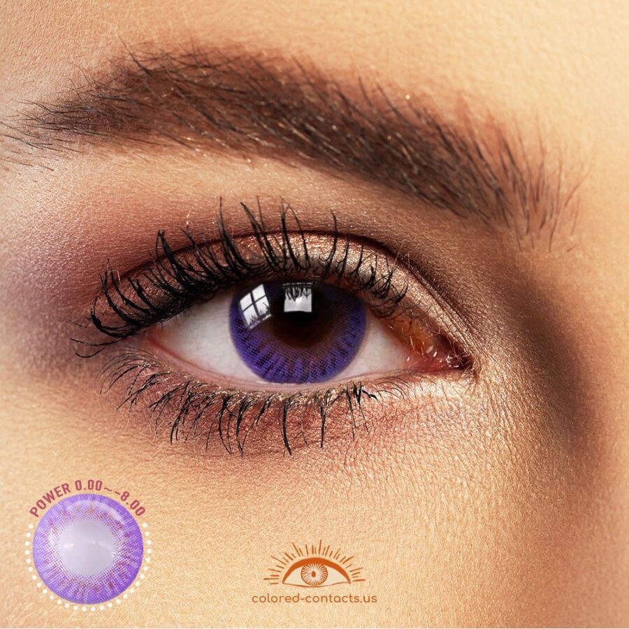 Candy Purple Colored Contacts