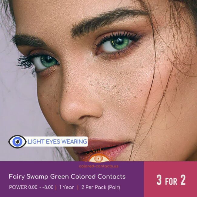 Fairy Swamp Green Colored Contacts - Colored Contacts Babe Anime Pink Colored Contacts Are Based On The Shades Of Pink And Light Blue, If You Want To Have Pink Eyes And Don'T Want To Be Too Exaggerated, This Will Be A Good Choice. Color And Pupil Combination Is Very Good, Natural And Not Exaggerated. Ps: This Is One Of The Most Popular Products In 2021 And 2022