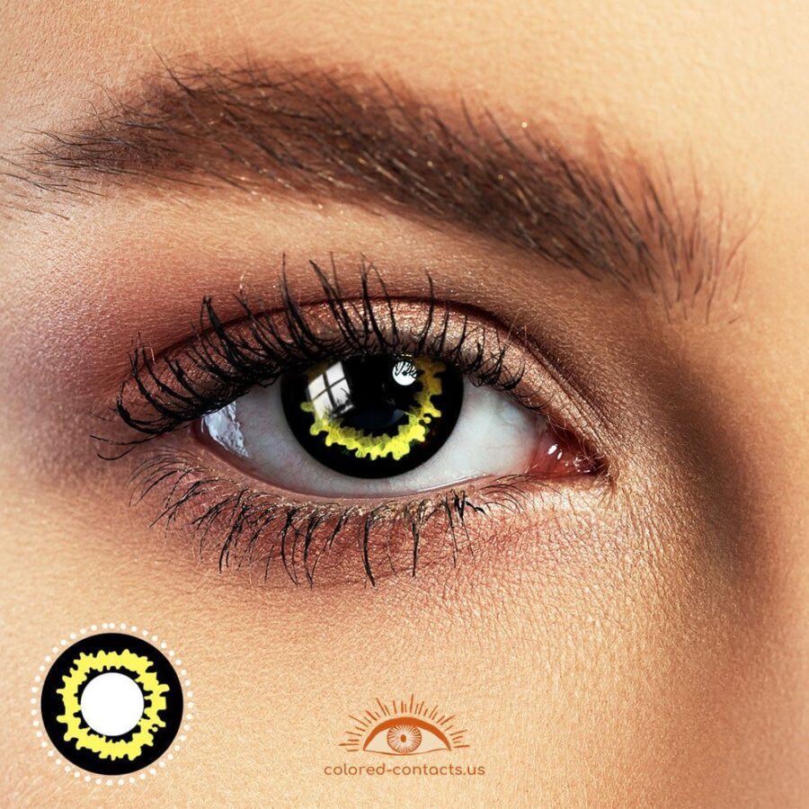 Gamora Cosplay Colored Contact Lenses