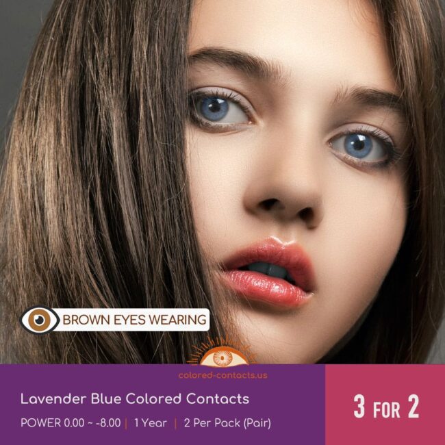 Lavender Blue Colored Contacts - Colored Contacts Lavender-Blue-Colored-Contacts