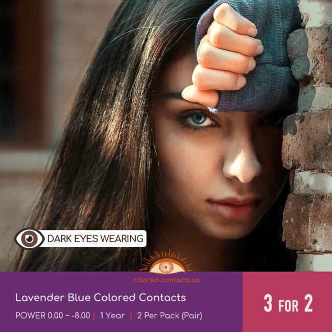 Lavender Blue Colored Contacts - Colored Contacts Lavender-Blue-Colored-Contacts