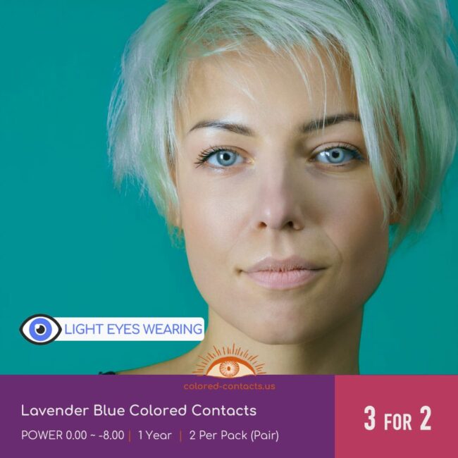 Lavender Blue Colored Contacts - Colored Contacts Lavender-Blue-Colored-Contacts