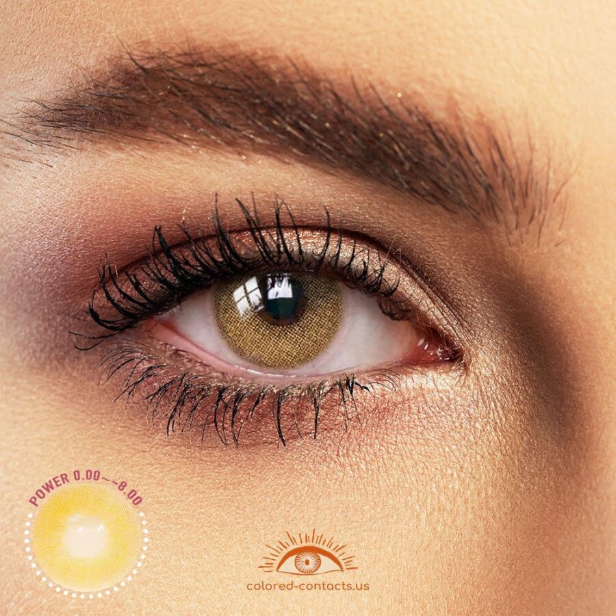 Queen Brown Colored Contacts