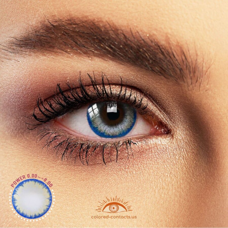 Real Aqua Colored Contacts
