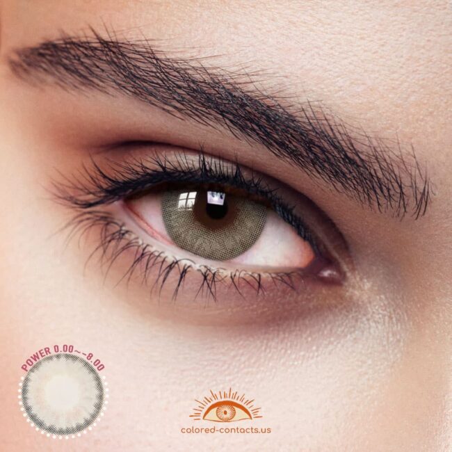 Aurora Grey Colored Contacts