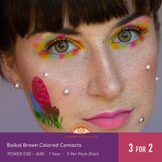 Baikal Brown Colored Contacts - Colored Contacts Baikal Brown Colored Contacts