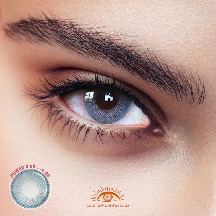 Daisy Blue Colored Contacts