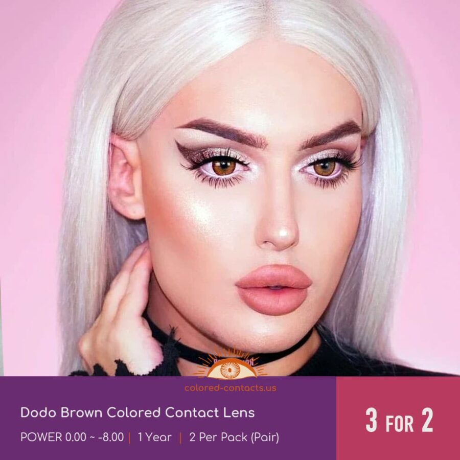 Dodo Brown Colored Contact Lens