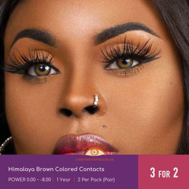 Himalaya Brown Colored Contacts