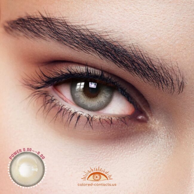 Himalaya Grey Colored Contacts