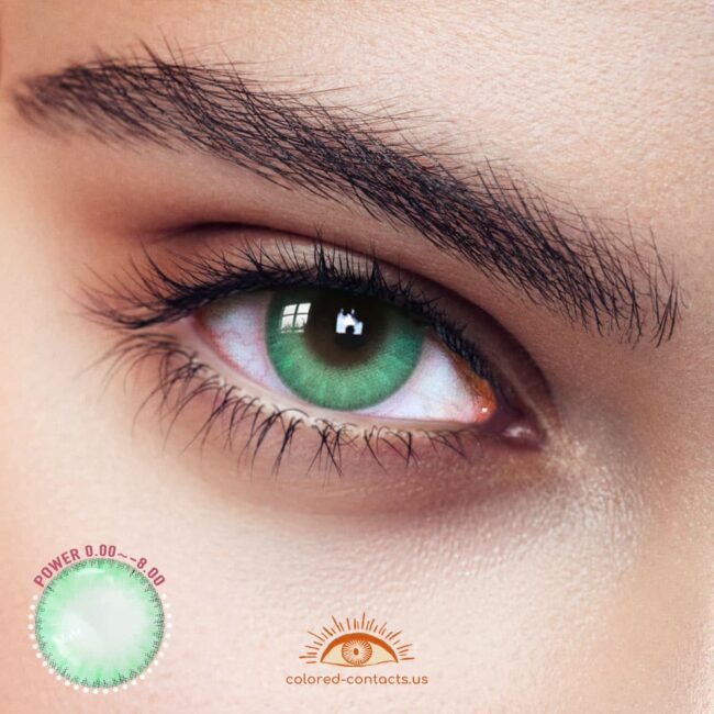 Ice Green Colored Contacts