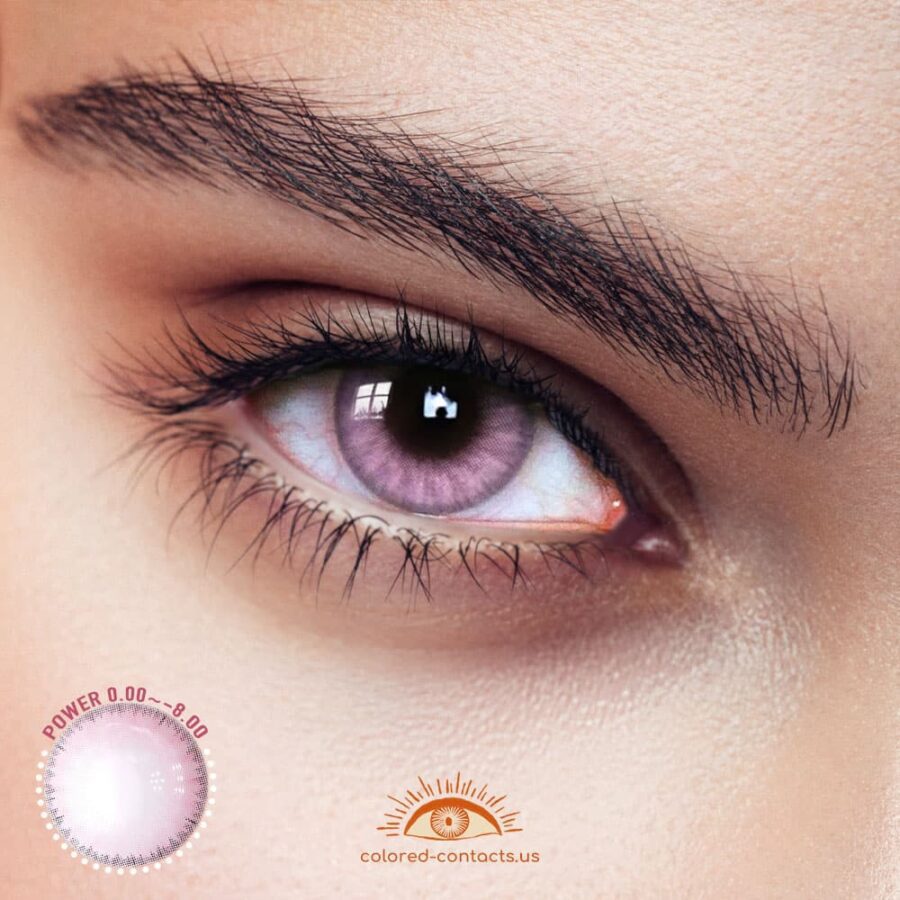 Ice Pink Colored Contacts