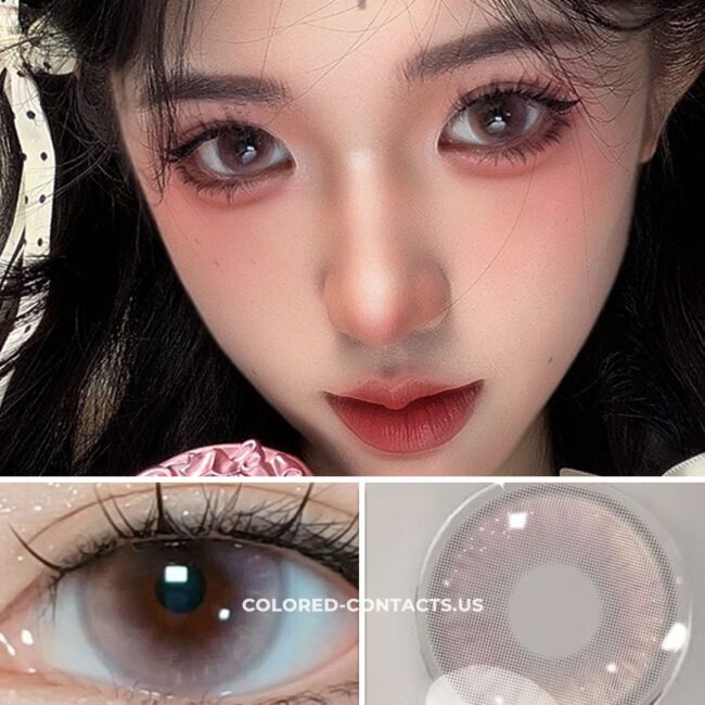 Ice Pink Colored Contacts Premium Colored Contact Lenses