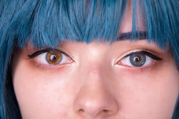 Lavender Blue Colored Contacts photo review