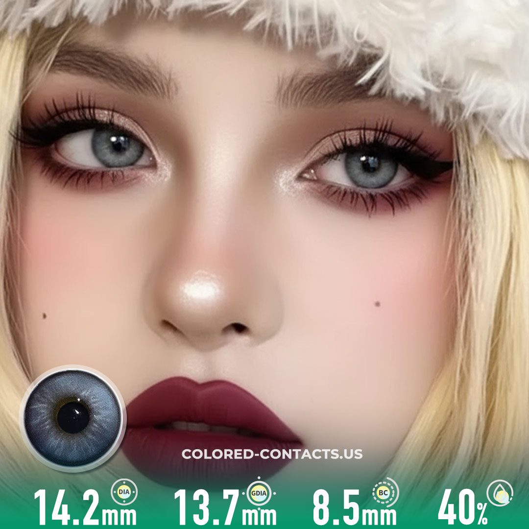 Pony Grey-Blue Colored Contacts - Colored Contacts Pony Grey-Blue Colored Contacts