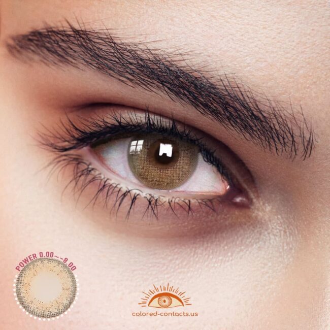 Rhapsody Brown Colored Contacts