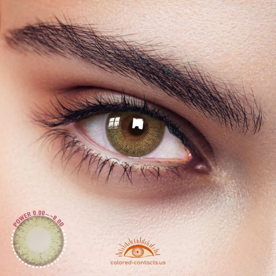 Rhapsody Green Colored Contacts