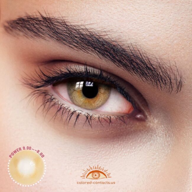 How To Choose Colored Contacts: Size, Comfort, And Bc Explained 🤓👀 - Colored Contacts Serenity Brown Colored Contacts