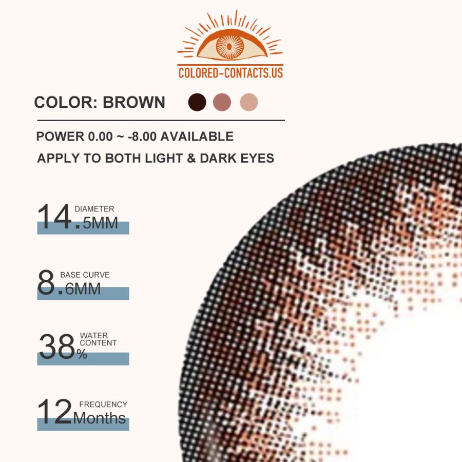 Starshine Doll Brown Colored Contacts - Image 3