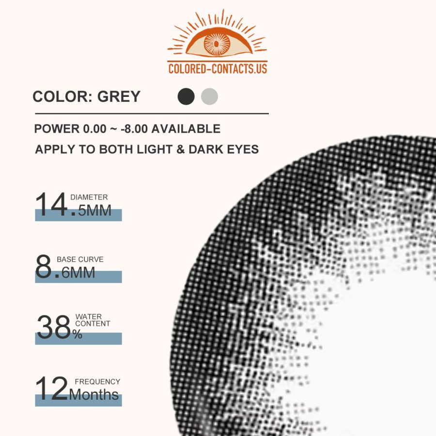 Starshine Doll Grey Colored Contacts - Image 3