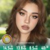 Sunflower Brown Colored Contacts - Colored Contacts Sunflower Brown Colored Contacts Premium Colored Contact Lenses