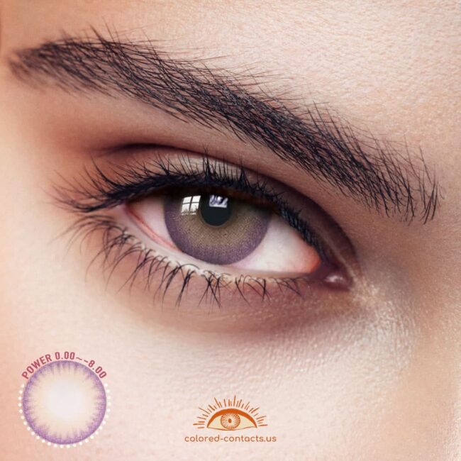 limerence Purple Colored Contacts