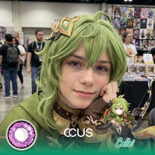 Genshin Impact Collei Cosplay Contact Lenses