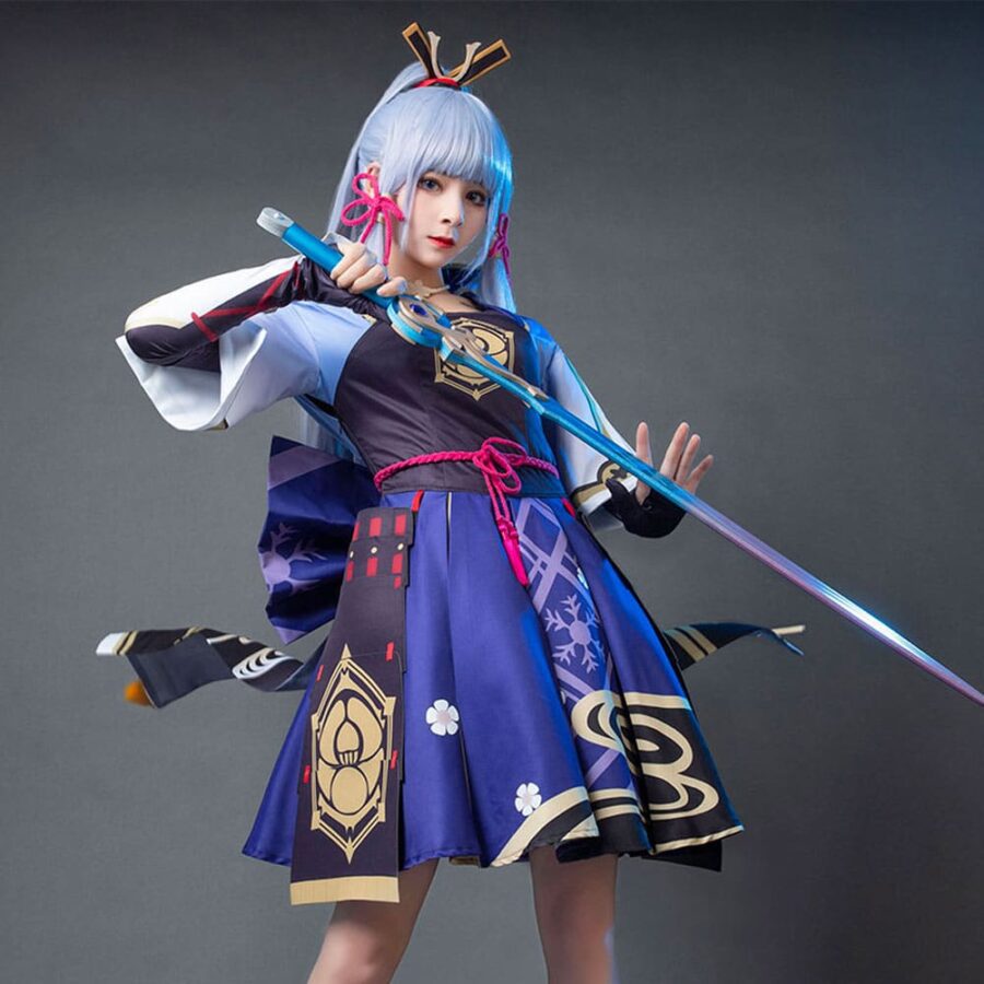 Genshin Impact Ayaka Cosplay Contact Lenses