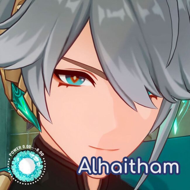 Genshin Impact Alhaitham Cosplay Contact Lenses