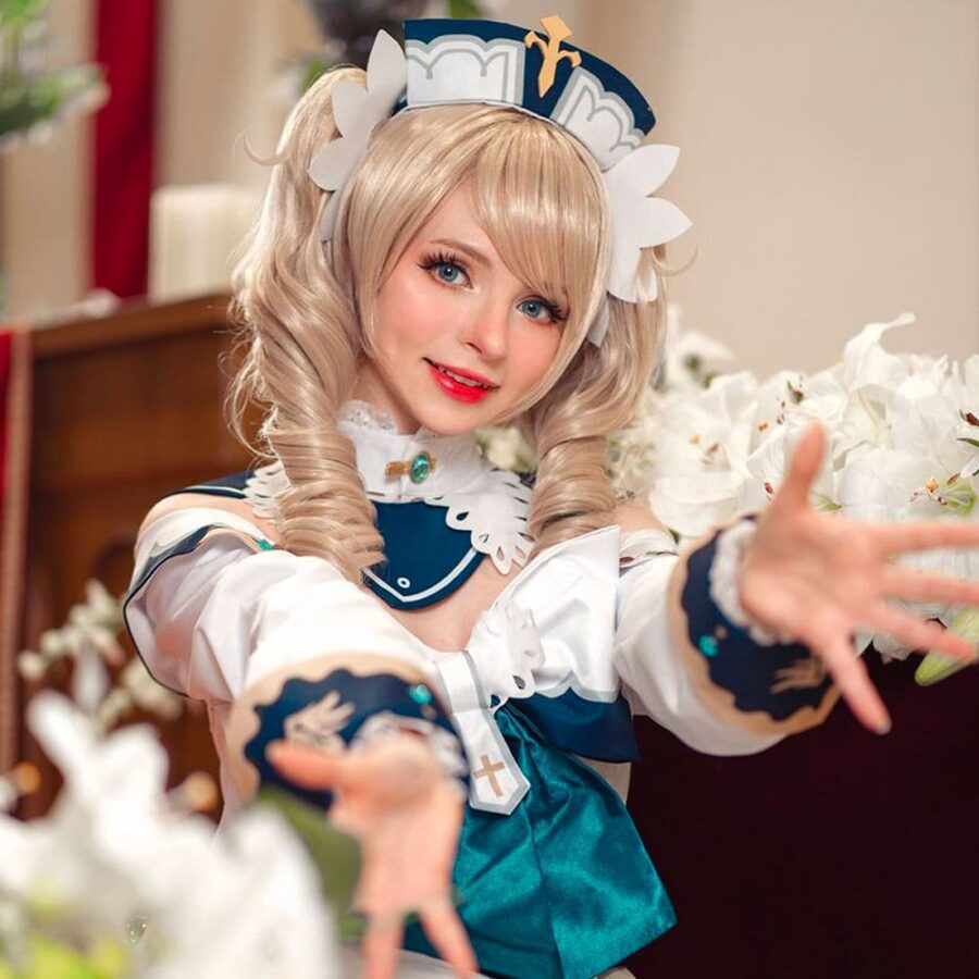 Genshin Impact Barbara Cosplay Contact Lenses