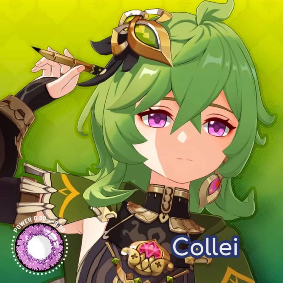 Genshin Impact Collei Cosplay Contact Lenses