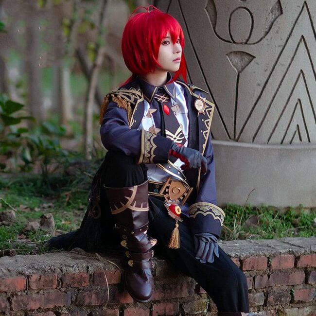 Genshin Impact Diluc Cosplay Contact Lenses - Colored Contacts Genshin Impact Diluc Cosplay Contact Lenses