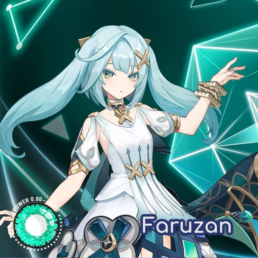 Genshin Impact Faruzan Cosplay Contact Lenses